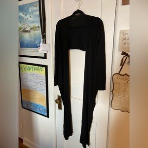 Donna Karan sweater scarf black Women’s S